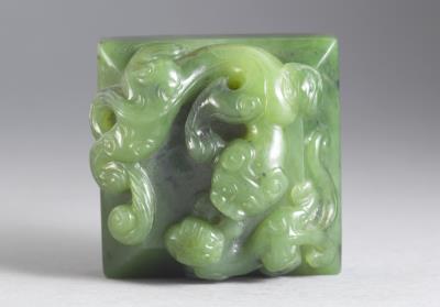 图片[2]-Jade seal inscribed with “Ziqiang buxi,” Qing dynasty, Qianlong reign (1736-1795)-China Archive